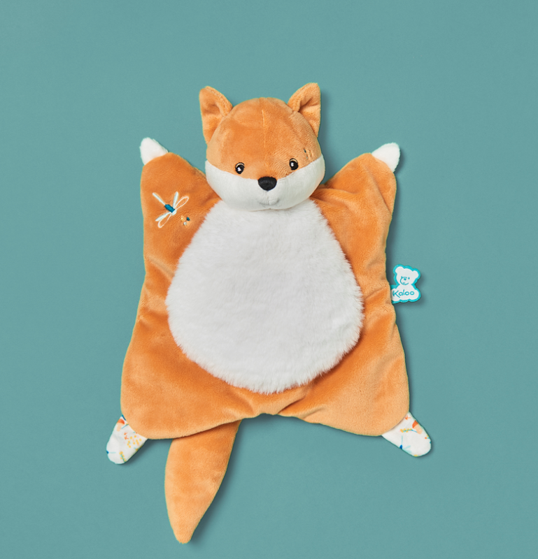 Doudou plat top renard